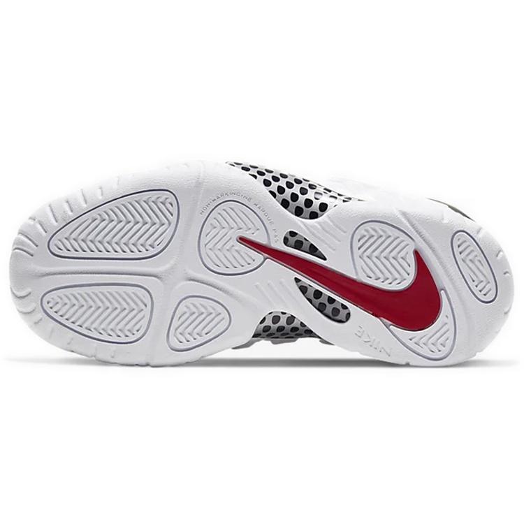 (GS) Nike Little Posite Pro 'Chrome White' Детские 644792-103