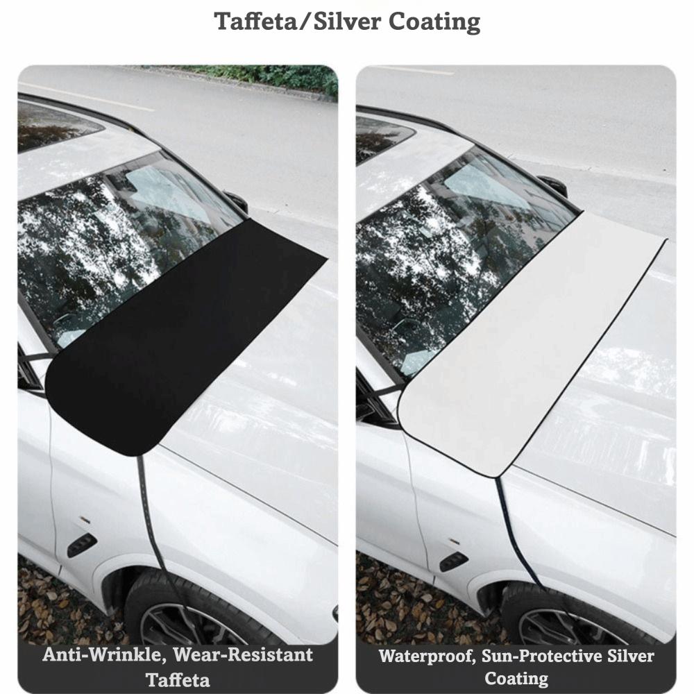Multifunctional Windshield Protector Anti-Leaf Net Car Windshield Cover Truck Protection