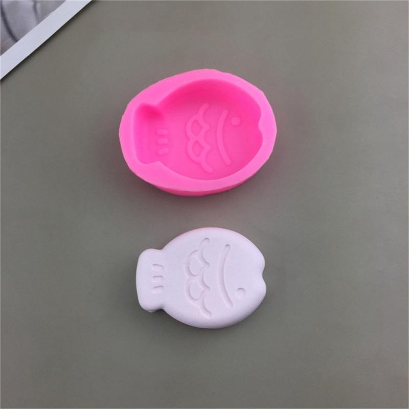 Silicone Candy Molds Baking Supplies Chocolate Molds Fish Shape Cake Decorating Tool Baking Molds DIY Fondant Molds