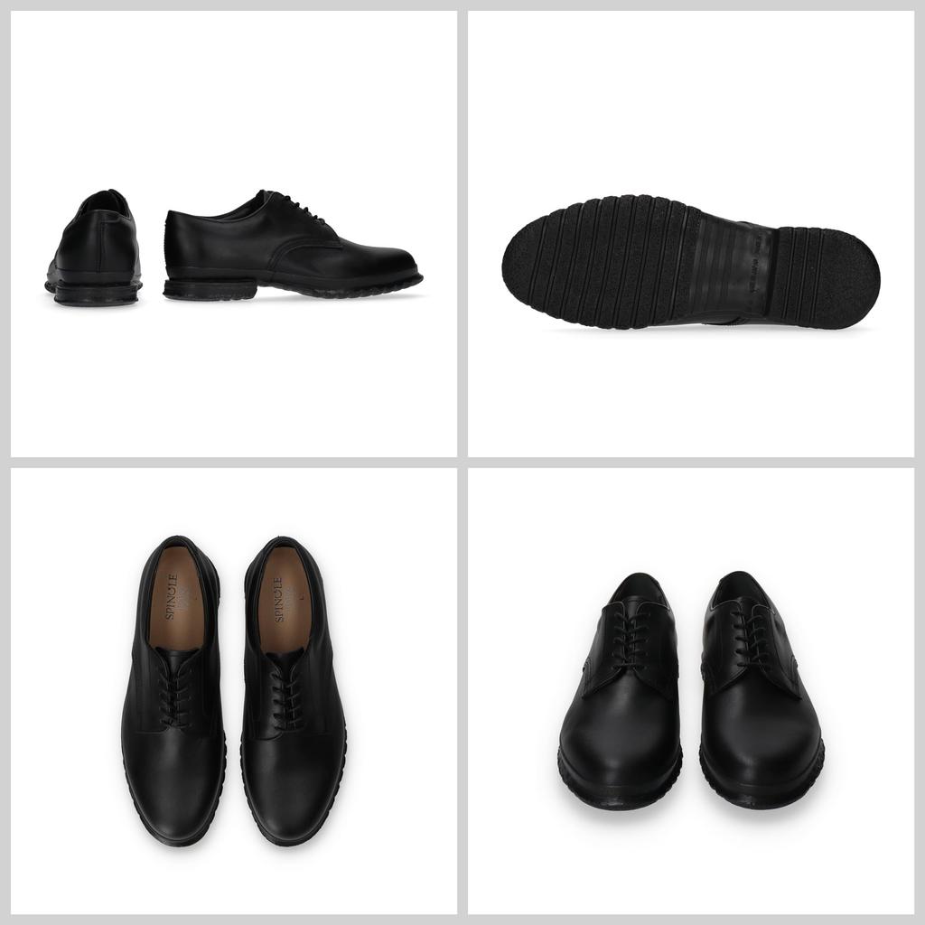 Черные кроссовки размера L, деловая обувь, водонепроницаемые [Spingle] SP-6153 (26.5см) Мужской