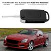 Flip 2 Button Remote Key Fob Case Shell Cover Fit For Mercedes Benz SLK Class E113 ACES W168