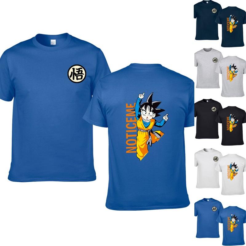 Anime Dragon Ball Z Goku Short Sleeve T-shirt With Premium Cotton Blend Material