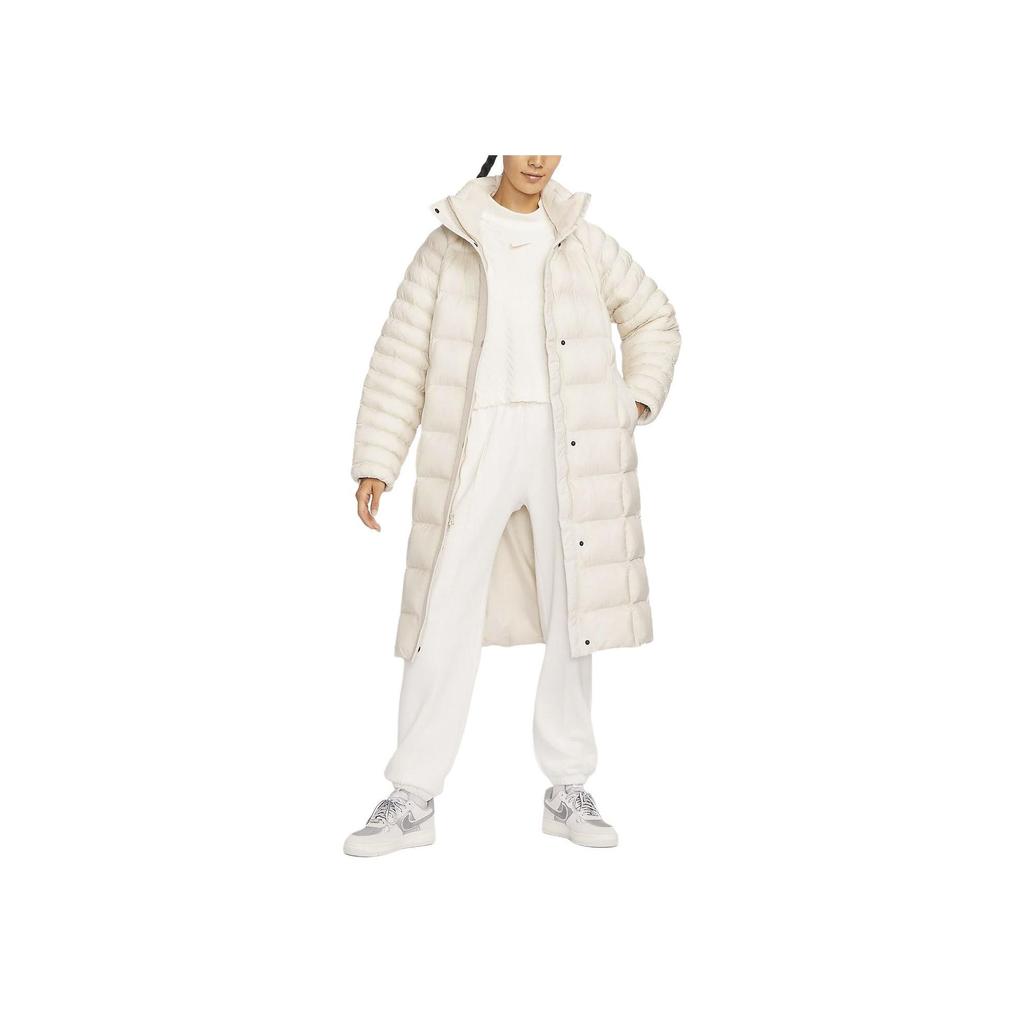 Nike Длинная пуховая куртка Nike Swoosh Primaloft Therma-FIT Белая FB7671-104