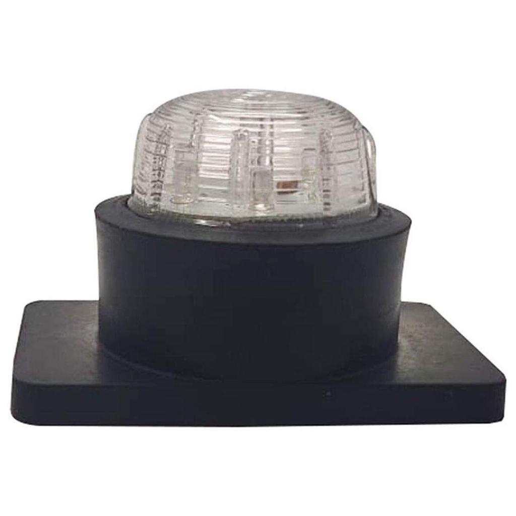 APSMOTIV LED Front Marker Assembly Set for Bus, Truck, Trailer and Universal Applications 24v (Clear)