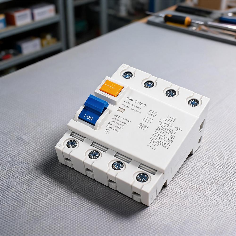 100A DC Residual Current Circuit Breaker Type B Designed for Protection of Charging Stations and Distributed Energy Systems