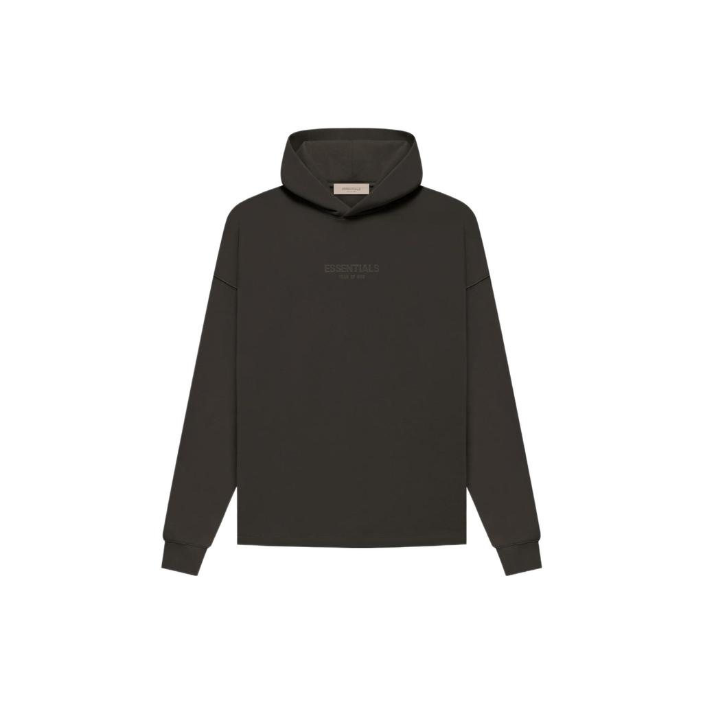 Fear of God Essentials Худи свободного кроя FW22 'Off Black' Мужское FOG-FW22-722