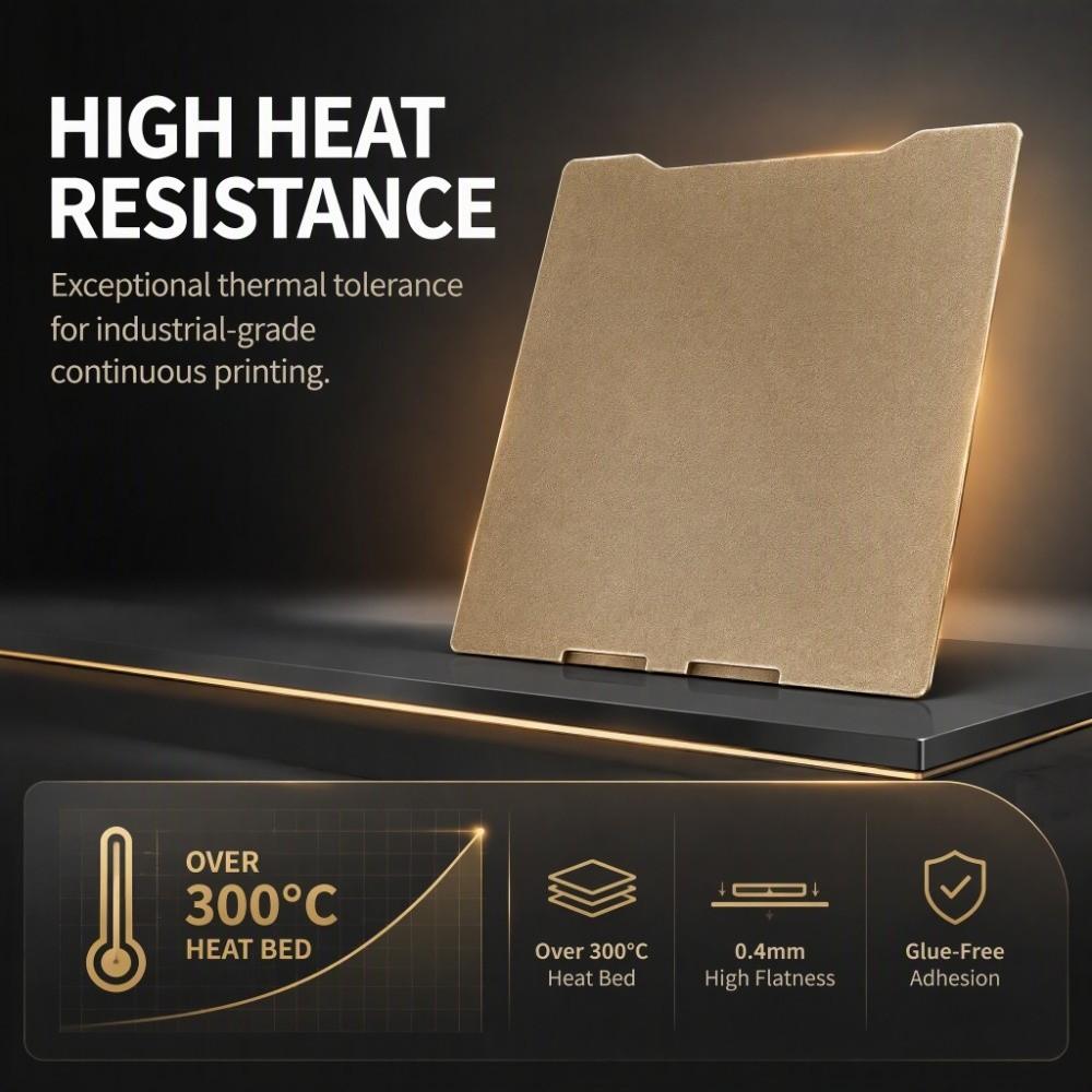 Heat Resistant Printing Platform Flexible 3D Printer Bed Plate  For K2 Pro 3D printer