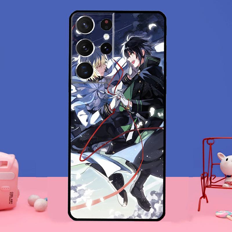 Anime Owari No Seraph Of The End Case For Samsung Galaxy S21 S22 Ultra S20 FE S8 S9 S10 Note 10 Plus Note 20 Ultra Coque