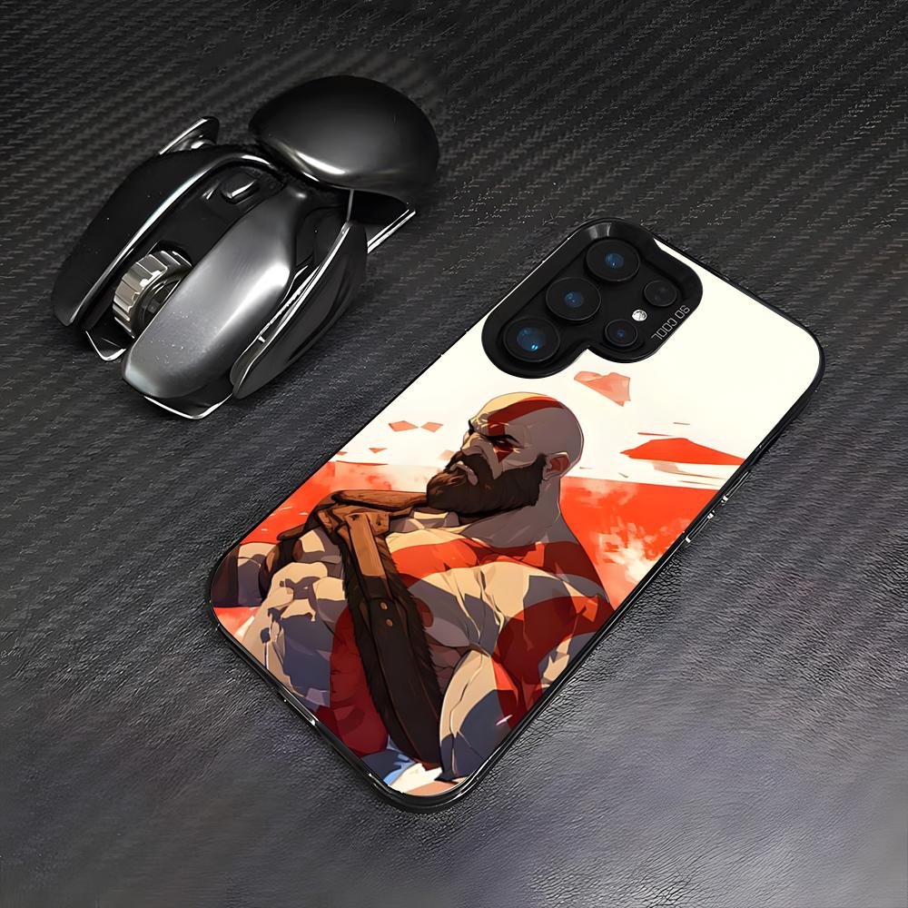 Чехол для телефона игры G-God Of Wars для Samsung S26 S25 Plus S20 S20 Plus S22 Ultra S23 FE S21 Plus S21 Ultra Цветная крышка