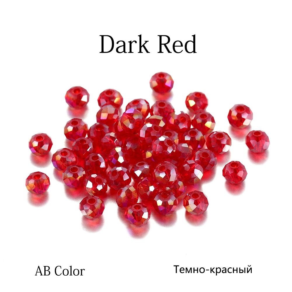 70-300 шт. 3/4/6/8 мм полупрозрачные чешские хрустальные стеклянные бусины граненые красочные бусины-разделители для DIY браслетов принадлежности для изготовления ювелирных изделий