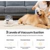 Пылесос для ухода за собаками, более сильное всасывание 13 кПа, 99,9% пылесос для шерсти домашних животных для выпадения шерсти с 5 профессиональными инструментами для ухода, чашка емкостью 1,5 л для стрижки шерсти собак и кошек
