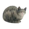 Cat Figurine Model for Office Decor and Pet Lovers