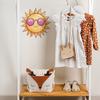 Creative Cute Sunglasses Sun Wall Sticker Self-Adhesive Removable Bedroom Living Room Hallway Dorm Home Decor Art