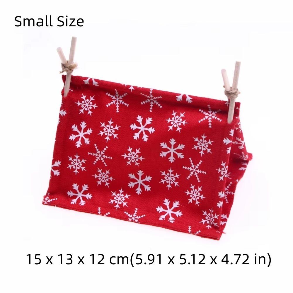 Christmas Decor Doll House Tent Simulated Outdoor Miniature Tent Model  Doll Accessories