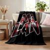 AC Milan blanket Flannel Blanket Soft Cozy Plush Throw for Sofa Bed Lightweight Home Decor