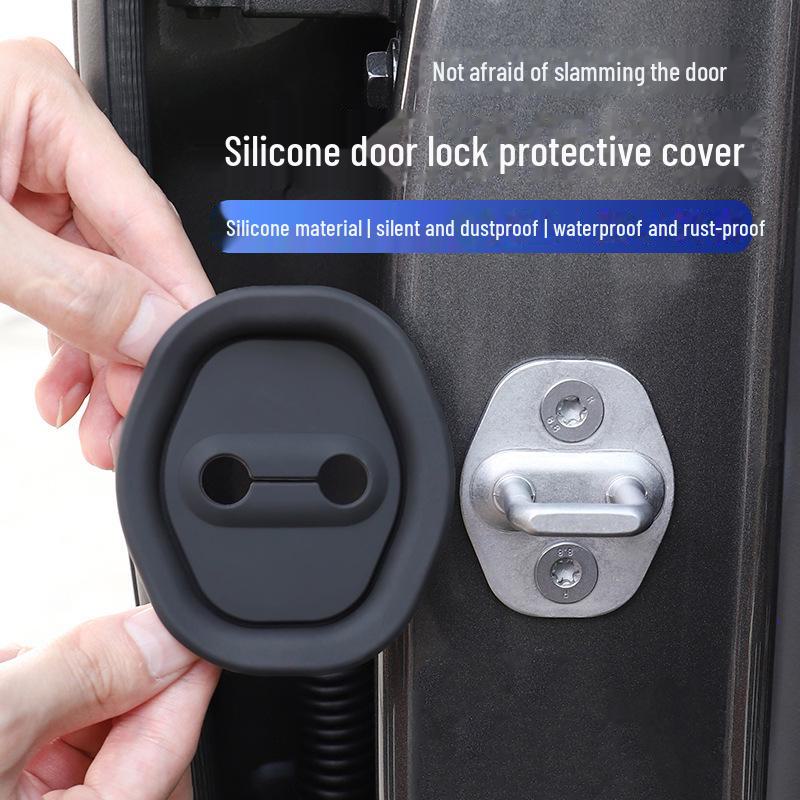 Амортизирующая подушка для дверного замка автомобиля и антикоррозионное покрытие - Аксессуары для украшения и модификации интерьера