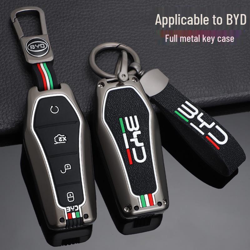 Чехол для ключа BYD Han для моделей Seagull 23, Destroyer 05, Song Pro, Tang Plus, Qin DMi, Champion Edition EV