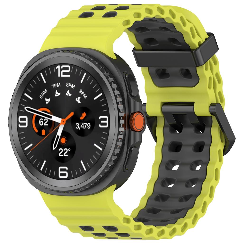 Силиконовый ремешок Ocean для Samsung Galaxy Watch 8 44 мм 40 мм / 8 Classic 46 мм Спортивный браслет для Galaxy Watch 8 Дышащий браслет