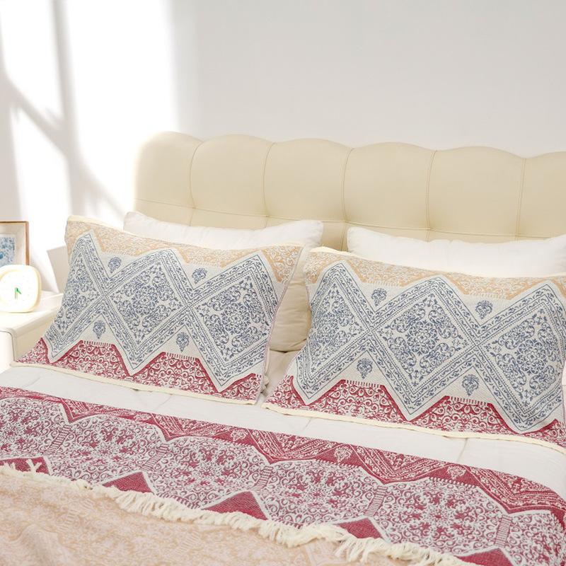 Летний плед из высококачественной хлопковой марли, покрывало для кондиционера, офисный плед для перерыва на обед, мягкое диванное полотенце для дома