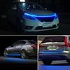 Starting Fixed LED Car Hood Light Strip Auto Engine Hood Guide Decorative Ambient Lamp 12v Modified Car Daytime Running Light