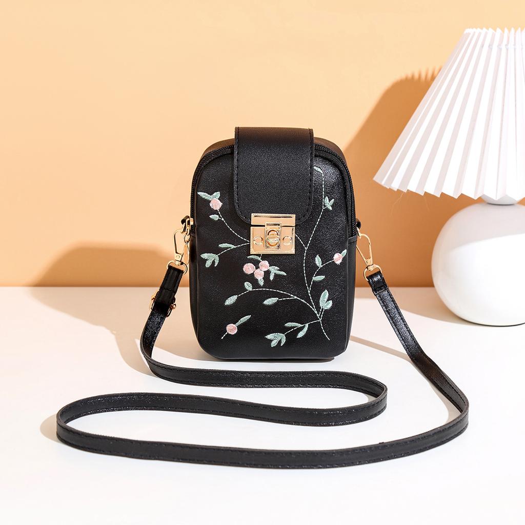 JYL TS Женские сумки на плечо Сумка для рукоделия 124 Crossbody PU Вышитая Ins Сумка