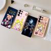 Чехол для телефона Аниме Луна S-Sailors для Samsung S 24 Fe 25 Ultra Plus 20 Lite 21 30 22 23 24 22 Ultra 5G Fundas