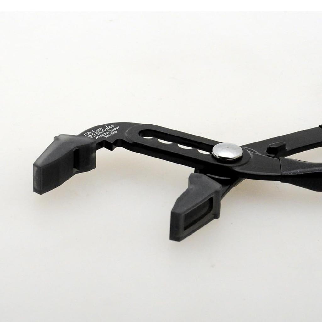 IPS PLIERS Soft Touch Neo Water Pliers, 190mm, Maximum Opening 48mm, Includes Driver and Spare Resin, NWH-190D, Made In Japan