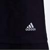 adidas Футболка женская с коротким рукавом и принтом логотипа и мультфильма, дышащая, спортивная, повседневная, черная GQ0908