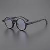 Vintage Round Acetate Optical Glasses Frames Men Handmade High-Grade Glasses Women Round Punk Eyeglasses