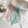 Lace Silk Scarf New Literary Embroidery Silk Scarf High Sense Temperament Small Scarf Headscarf Summer Women Pastoral Headband Hair Accessories
