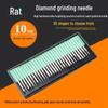 Diamond Grinding Needle Set for Wood & Jade Carving – 30 Electroplated Pieces