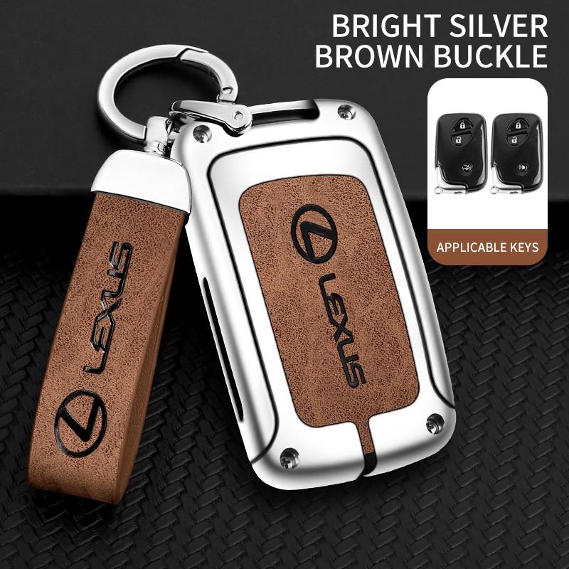 Leather Car Remote Key Case Cover for Lexus IS250 IS300C RX270 450h GX CT200H GX400 GX460 ES240 350 LS460 GS300 450h 460h ES300h