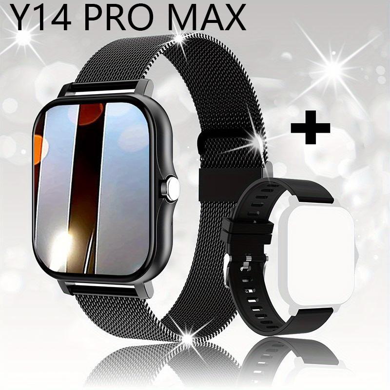 Y14 PRO MAX Женские Умные Часы Мужские Цветной Экран Полный Сенсорный Экран Bluetooth Звонки Умный Браслет Водонепроницаемые Фитнес-трекер Умные Часы