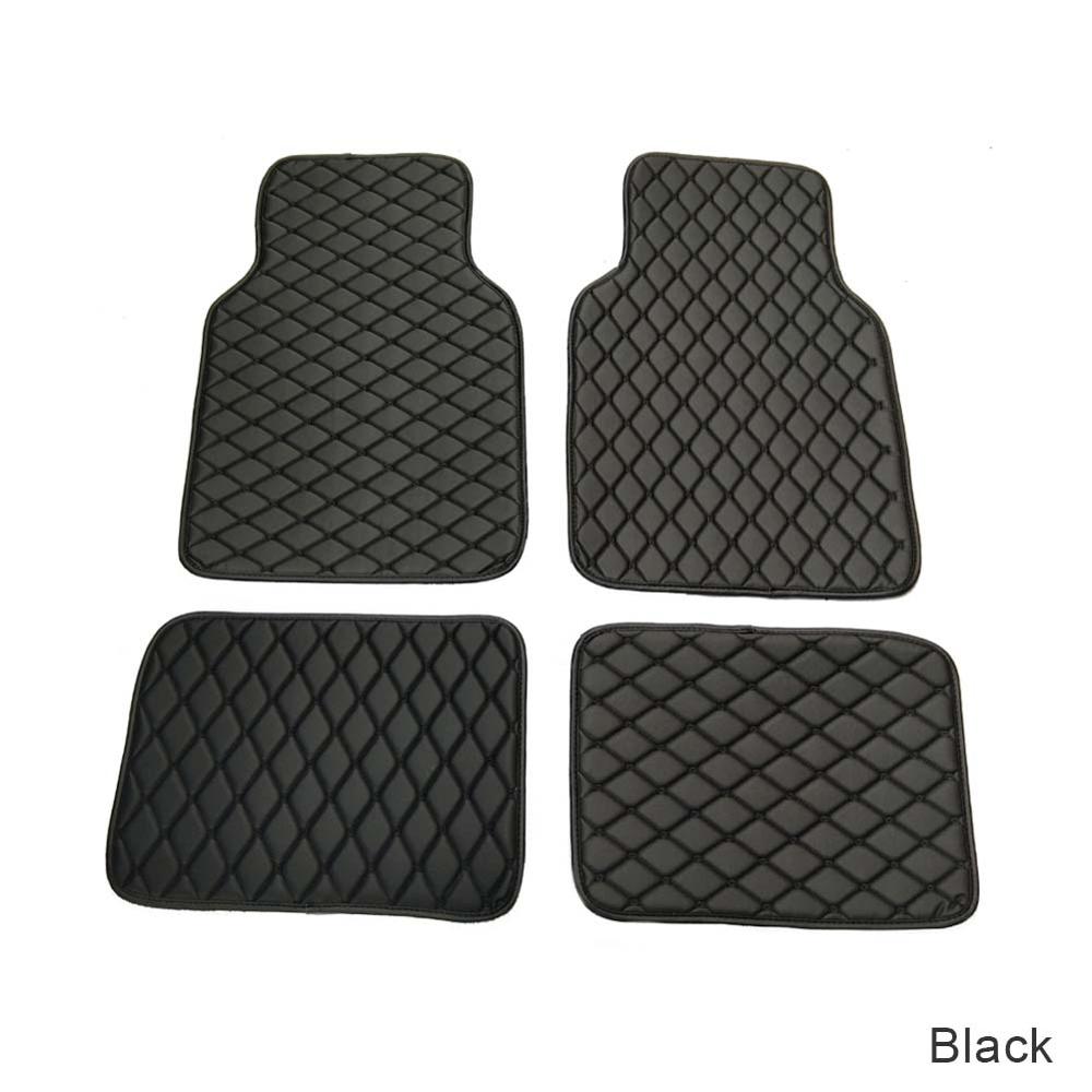4 шт. Универсальные автомобильные коврики, коврики, водонепроницаемые, грязные коврики для всех автомобилей