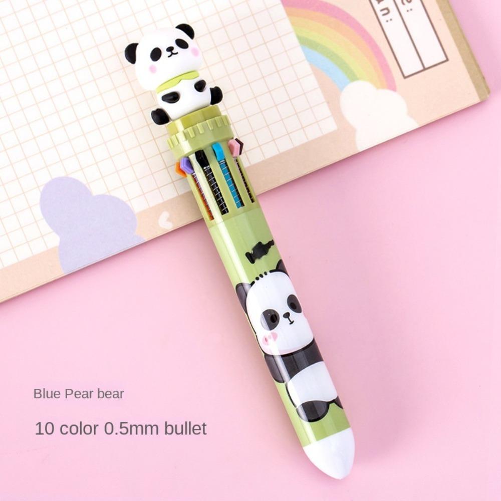 Cute Ballpoint Pen Plastic Stationery Gifts New Panda Ballpoint Pen