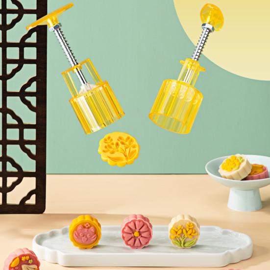 Полезный пищевой инструмент для выпечки, 6 стилей, форма для помадки и кондитерских изделий Moon Cake для дома, форма для Mooncake