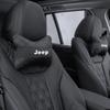 1Pcs Car Seat Neck Pillow Headrest Auto Accessories For Jeep Grand Cherokee Wrangler JK Gladiator Compass Renegade Patriot Liber AKZ1