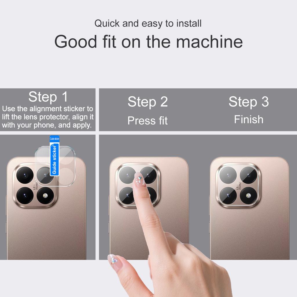 Для Xiaomi MI 15T Pro 5G Стекло IMAK Высокой Четкости Интегрированная Тонкая Стеклянная Пленка для Объектива