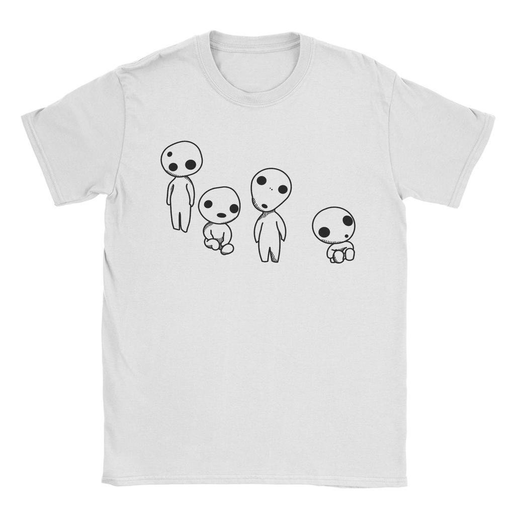 Мужская футболка Kodama G-Ghiblis Креативные хлопковые футболки с круглым вырезом и коротким рукавом Летняя одежда