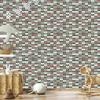 Geometric retro pattern wallpaper for living room and bedroom 50x1000