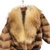 OFTBUY Winter Luxury Long Natural Rabbit Fur Coat with Raccoon Fur Collar Women Fashion Thickened Warm Loose Casual Fur Coat