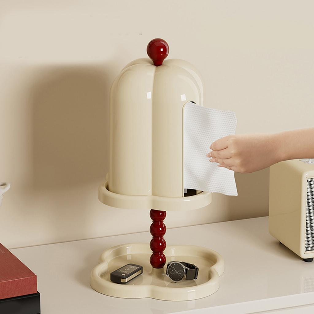 Fashionable Tissue Dispenser Versatile Cosmetic Tissue Storage Box for Modern Interiors Bedroom Household Decoration