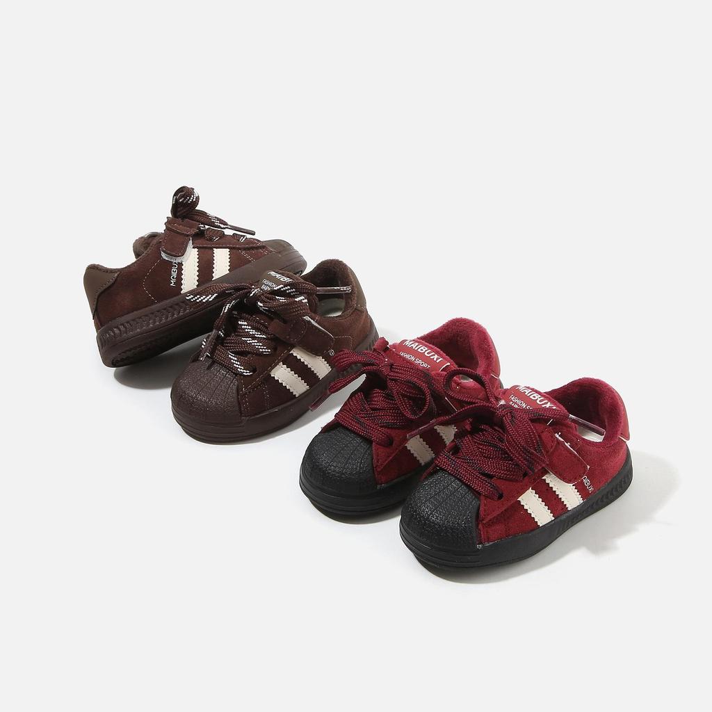 Зимние хлопковые ходунки для младенцев и малышей 2025 года с защитой мыска для мальчиков и девочек