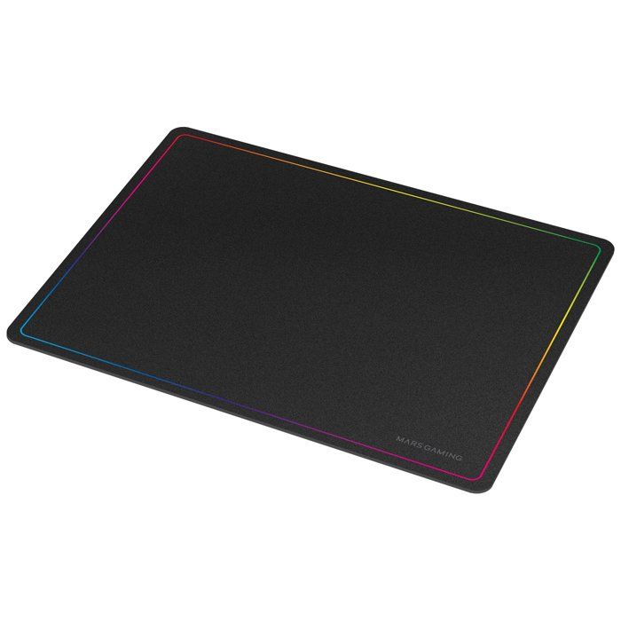 Tapis De Souris - Mars Gaming - MMP124 - Bord Arc-en-ciel - Base Antidérapante - Surface Nanotextile