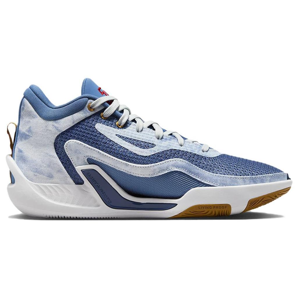 Air Jordan Tatum 1 PF Denim Men Sneakers Blue Stone-Blue Mystic-Navy DZ3321-400