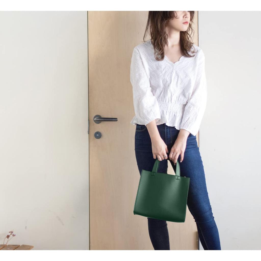 MALTA Маленькая сумка-тоут со скрытым карманом для IC-карты на мини-тоуте Простая сумка для проездного для мужчин и зеленым дном, Сумка, Сумка, Кожа, Дизайн, Чехол,