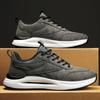 Fashion Trend Niche Hundred Casual Men's Board Shoes Leather Breathable Running Fitness Shock-absorbing Lightweight Wear Sports Shoes