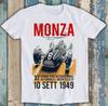 Гран-при Монцы 1949 года Автогонки Ретро Мем Смешной Подарок Футболка T Shirt M1363