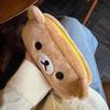 Rilakkuma Plush Pencil Case With Large Capacity For School Students And Cute Style Storage Bag