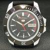 JAPAN SEIKO 5 MENS AUTOMATIC 6309A ВОССТАНОВЛЕННЫЕ ЧАСЫ С ЧЕРНЫМ ЦИФЕРБЛАТОМ a426510-2